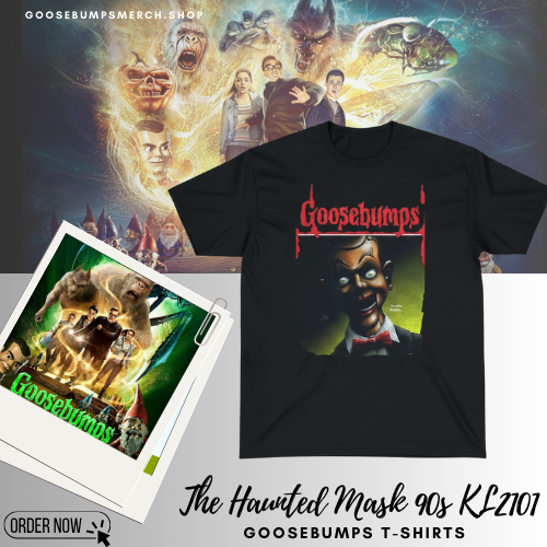The Haunted Mask 90s KL2101 Goosebumps T-Shirts